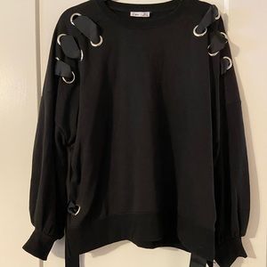 Dex Oversized Sweater with Detailing
